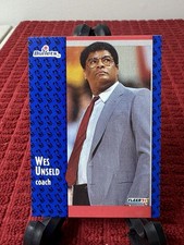 1991-92 Fleer Wes Unseld Coach Washington Bullets #209