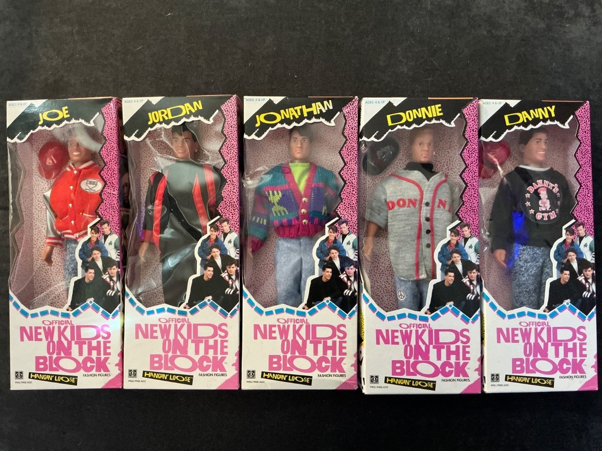 Vintage Set of 5 New Kids On The Block Dolls 1990s NKOTB NIB | eBay