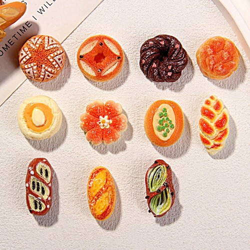 24PCS Cartoon Alkali Water Bread Push Pin Soft Wood Board Push Pin Felt Board - Picture 11 of 12