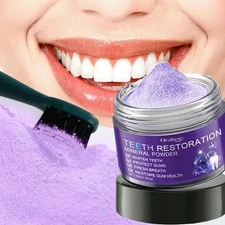 Dental restoration mineral powder, mineral tooth powder, teeth whitening US HOT