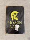 Molon Labe Spartan Helmet Metal Tin Sign 11.75”x8” Greek Phrase Wall Decor New