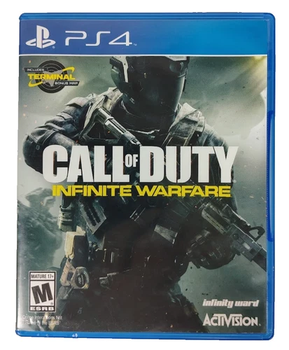 Call of Duty Infinite Warfare PS4 Complete w/ Case Insert Tested Working