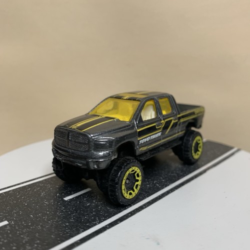 Hot Wheels HW Hot Trucks #1/10 Dodge Ram 1500 Toyo Tires Gray Metallic/Yellow NM - Picture 6 of 13