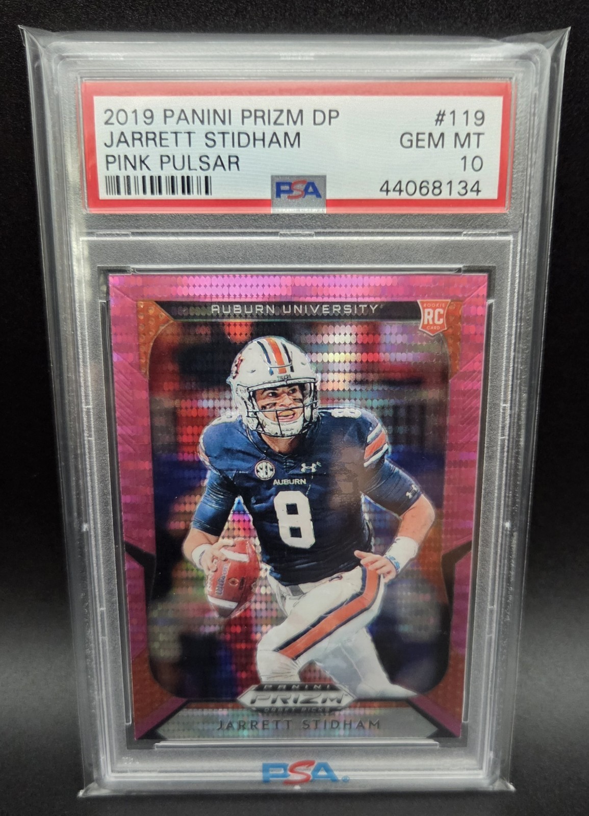 Jarrett Stidham Panini Prizm Draft Picks #119 Autograph