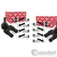 2X Febi Bilstein Traggelenke Unten Vorne Beidseitig Passend FÜR Ford Maverick