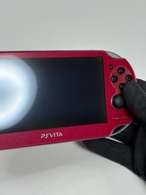 Sony PS Vita PlayStation Vita 1000 Console Red 25378