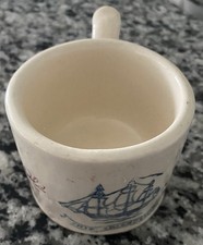 Vintage Old Spice Shaving Soap Mug Ship Friendship Design. CERP3-954