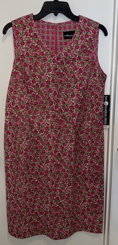 Vestido para mujer Sag Harbor sin mangas - estampado de tulipán - talla 12