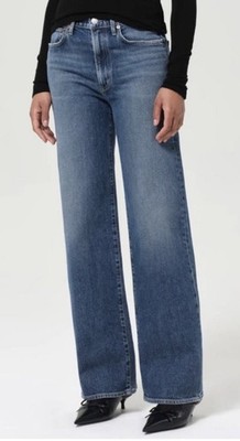 Agolde Harper Mid Rise Straight Jeans 27 Preppy Date Night NEW