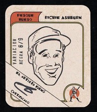 RICHIE ASHBURN -Pesque Hueso Mexican Beer ARTIST SIGNED- 