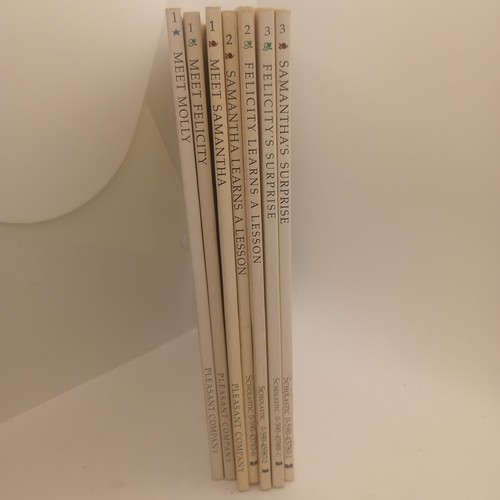 Lot Of 7 Original AMERICAN GIRL Books White Cover Scholastic Pleasant Company - Picture 8 of 13