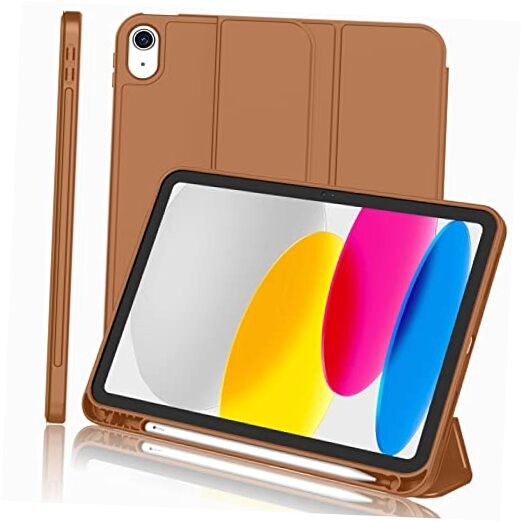 Slim Protective iPad Case for 11th Gen & 10th Gen 11-Inch 2025/10.9 in Brown-image