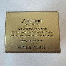 Shiseido Future Solution LX Eye and Lip Contour Regenerating Cream E .61 oz NIB