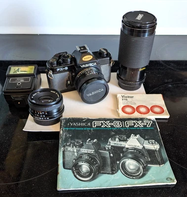YASHICA FX-3 とZeiss バリオゾナー28−85ミリ　昭和レトロ Film Yashica Fx-3 Cameras for sale | eBay