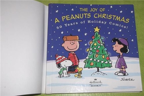 "THE JOY OF A PEANUTS CHRISTMAS" "50 YEARS of HOLIDAY COMICS" HALLMARK BOOK ~1st - Picture 2 of 6