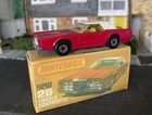 Lesney Matchbox Superfast Series No28 Lincoln Continental MkV 1978 Ex-Cond Boxed