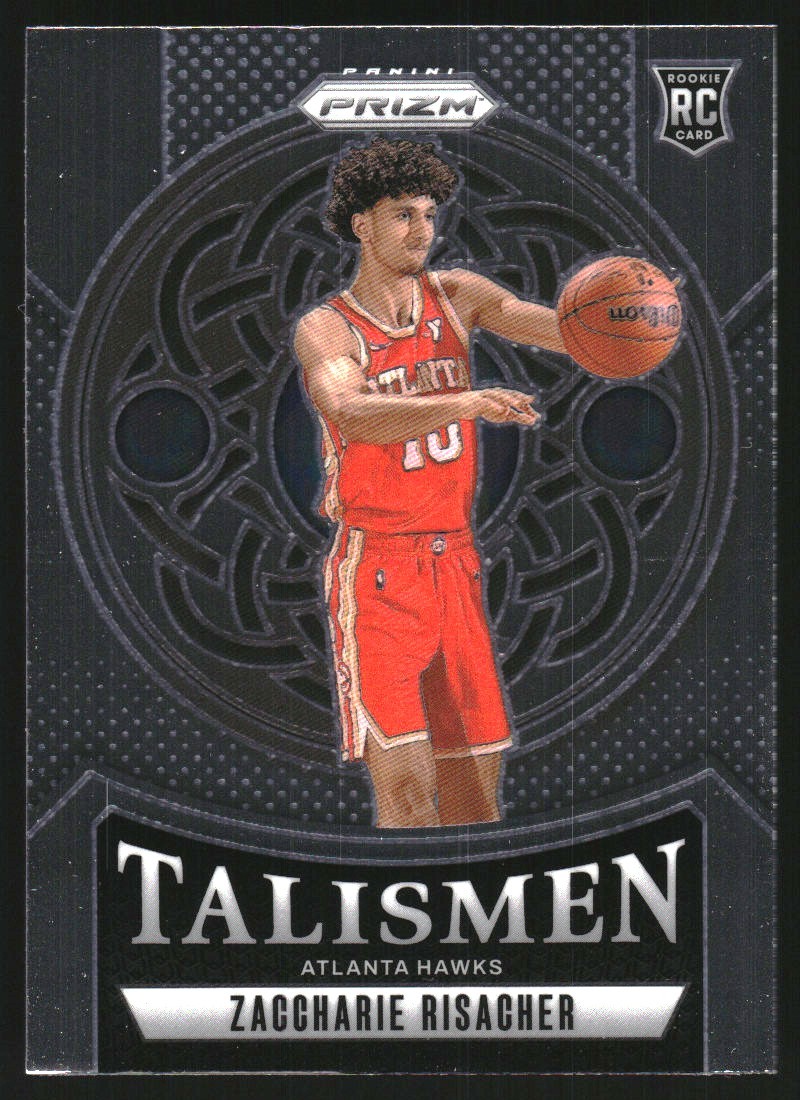 2024-25 Panini Prizm Talismen #8 Zaccharie Risacher - BSK
