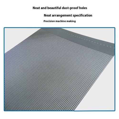 PC Siatka filtra przeciwpyłowego 100cm Plastikowa osłona przeciwpyłowa PVC Obudowa komputera Filtr wentylatora - Zdjęcie 4 z 8