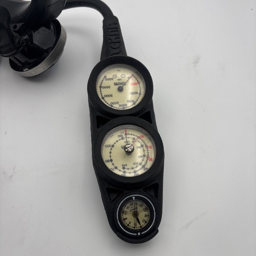 Sherwood Magnum Blizzard Scuba Diving Regulator Octopus & Tekna Gauge Untested - Picture 6 of 7