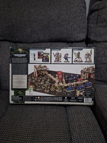 Games Workshop Warhammer 40.000 Command Edition Fuera de Uso Marines Espaciales Necrones NUEVO - Imagen 2 de 7