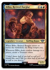 Bilbo, Retired Burglar #196 (NM) Lord of the Rings LTR Magic MTG