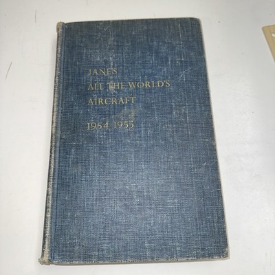 Jane's All the World's Aircraft 1954-1955 by Leonard Bridgman, Hardcover