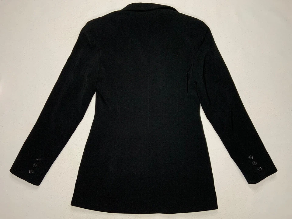 Kenzo Jungle Women Black 3 Buttons Blazer Size 36 - Image 2 of 4
