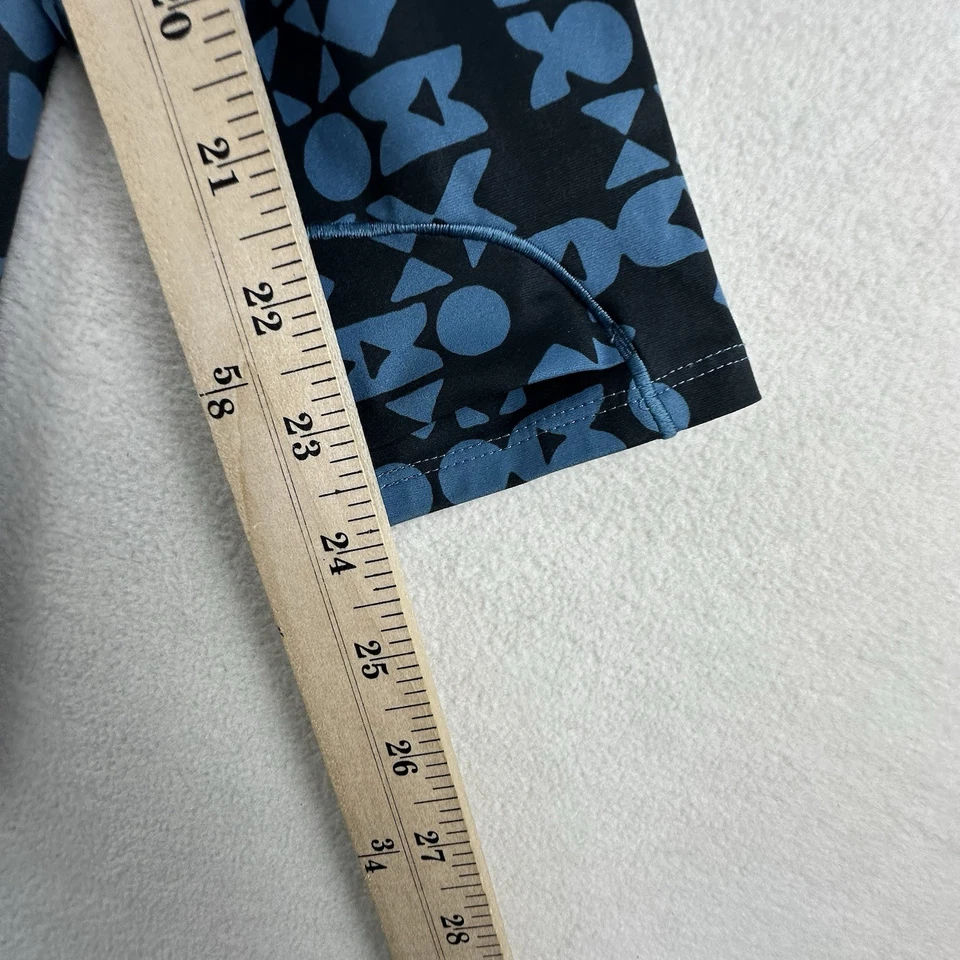 Camisa Mountain Hardwear Mujer Mediana Azul Patrón MOUNTAIN STRETCH Manga Larga Foto 4 de 4