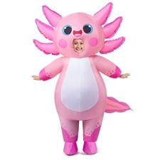 Spooktacular Creations Kids Inflatable Costume, Full Child 7-10 Yrs , Pink
