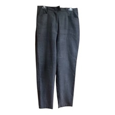 Charter Club Gray Dress Pants Women Polyester Rayon Solid Regular Size 12