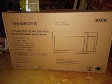 microwave oven over the range stainless steel