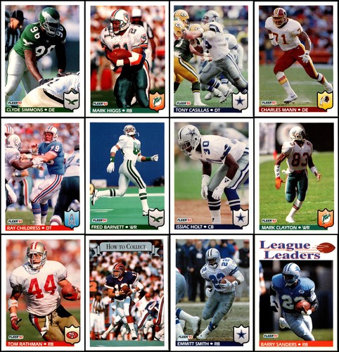 1992 Fleer (111) Card Lot - EXCLUSIVE – BE AMONG THE FIRST TO OWN IT! - Picture 3 of 20