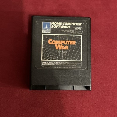 Computerkrieg (Atari 400 800 1200, 1983) nur Cartridge -