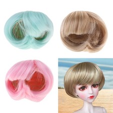 1/4 BJD Doll Hair Wig Stylish High Temperature Silk DIY Handcraft Doll Wig