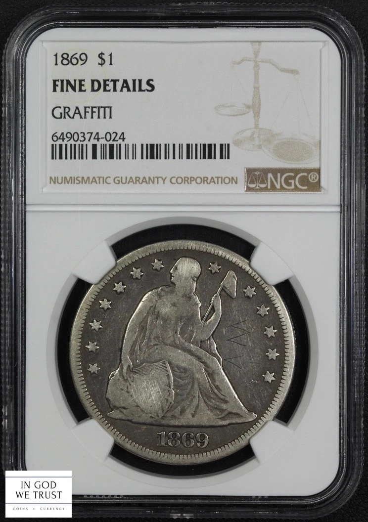 Silver 1869 Year Seated Liberty US Dollars (1840-1873) for sale | eBay