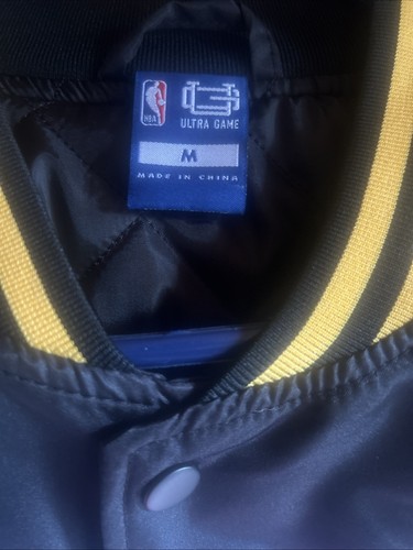 🔥Lakers NBA Bomber Jacket Size M, Vintage Style, Clean Stitch, Game Day Ready - Picture 11 of 11