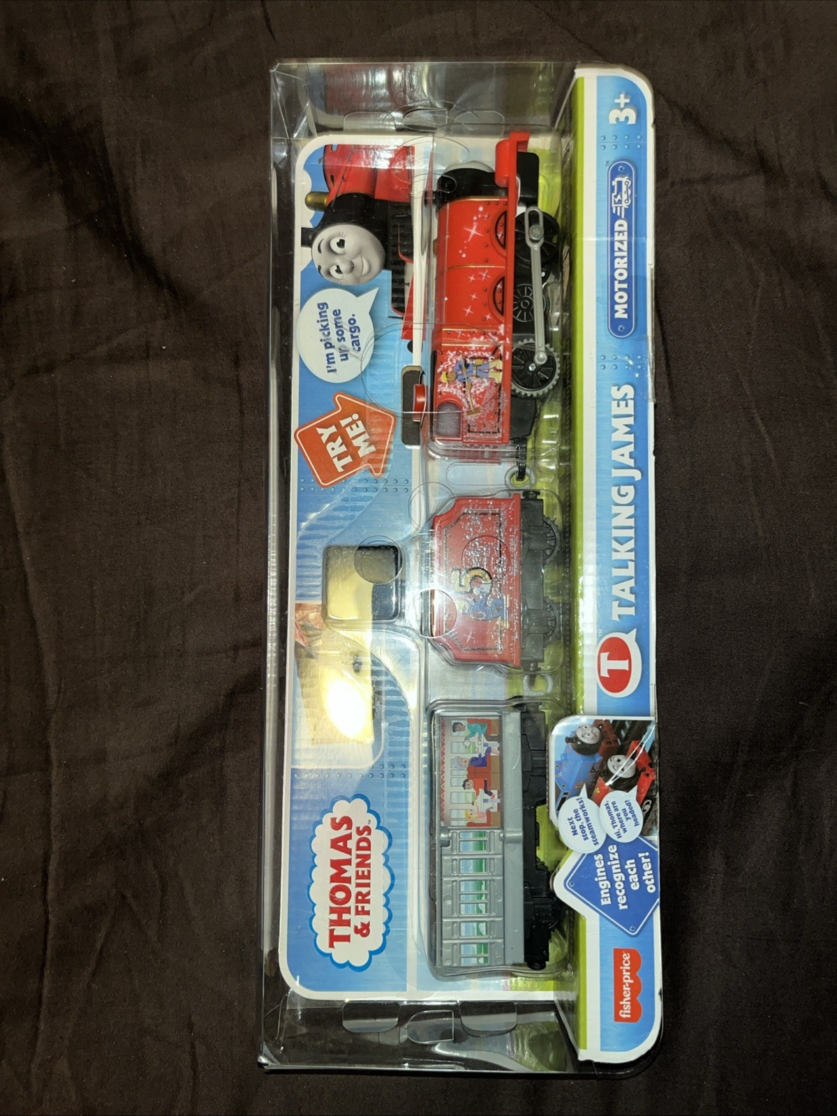 Thomas & Friends Fisher-Price Talking James Motorized Batter