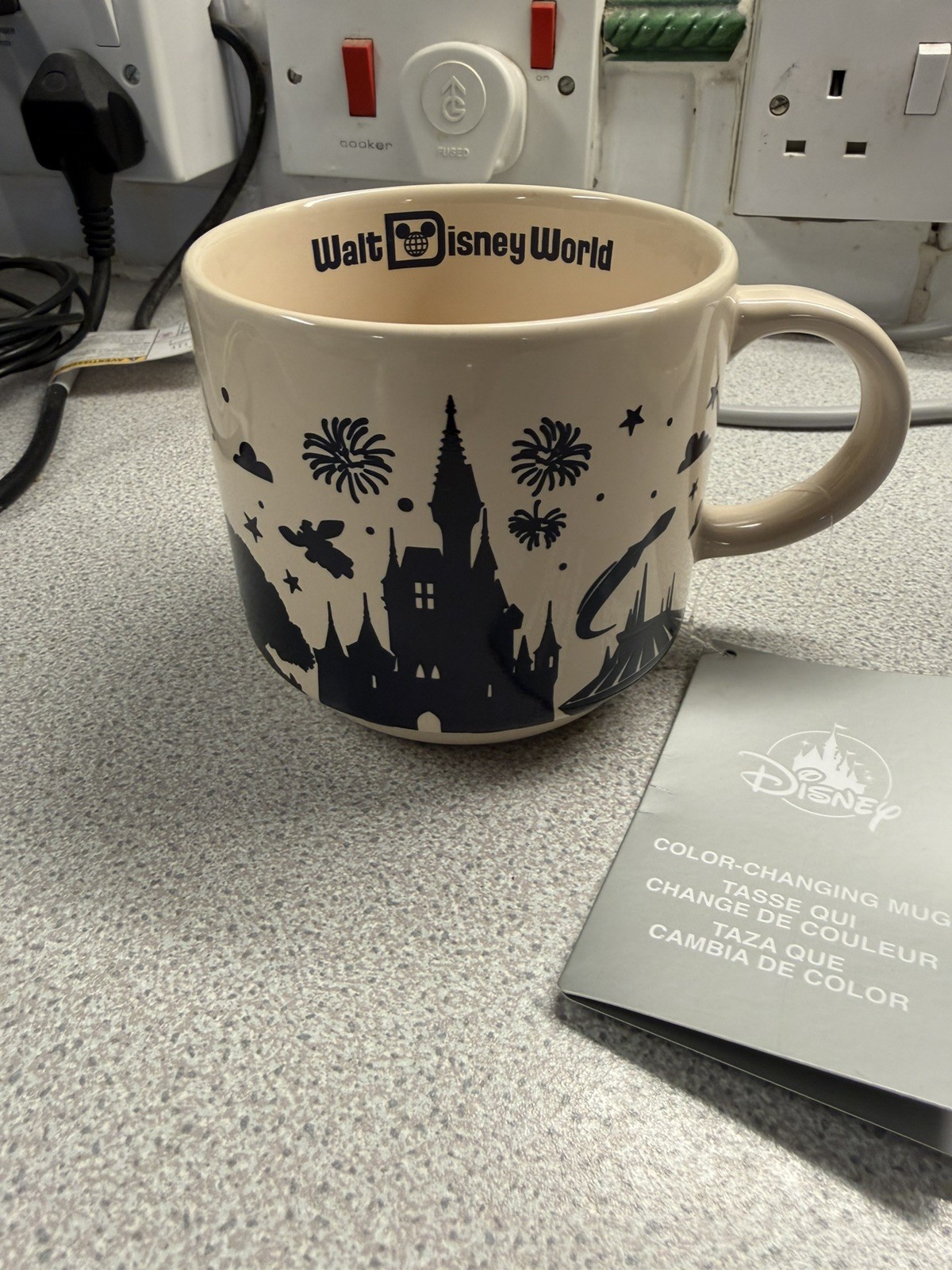 Disney Parks WDW Color Changing Mug 22oz NEW