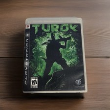 Turok (Sony PlayStation 3 PS3, 2008) Complete with Game, Manual & Case
