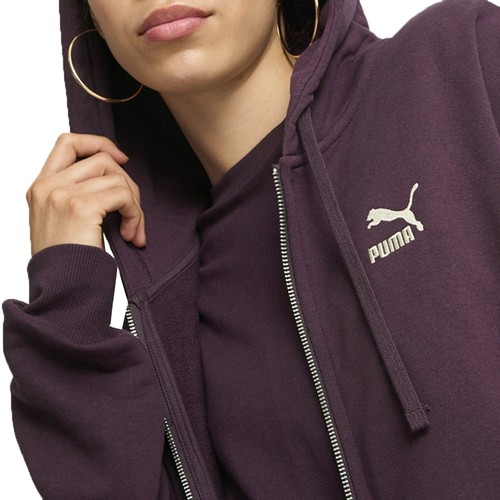 Puma Better Classics Full Zip Hoodie Mens Purple Casual Outerwear 62424744 - Picture 6 of 6