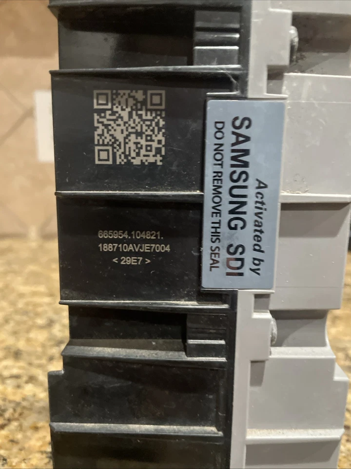 Batería de litio EZGO RXV Samsung SDI. Parte # 665954, 48V 30Ah Foto 2 de 4