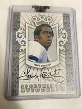 2007 Sport Kings Autograph-Tony Dorsett. Silver Version. A-TD. Cowboys. HOF