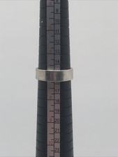 Sterling Silver Wide Band Ring Size 7 Engravable