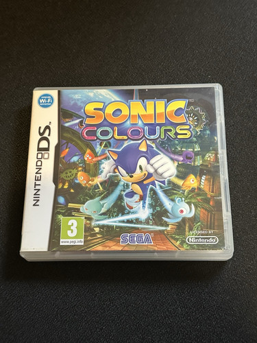 Sonic Colours (Nintendo DS, 2010) UK PAL, Complete With Manual
