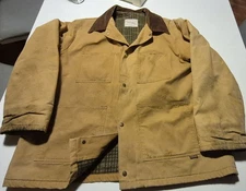 Walls Hunting Jacket XL Vtg Chore Flannel Blanket Lined Corduroy USA