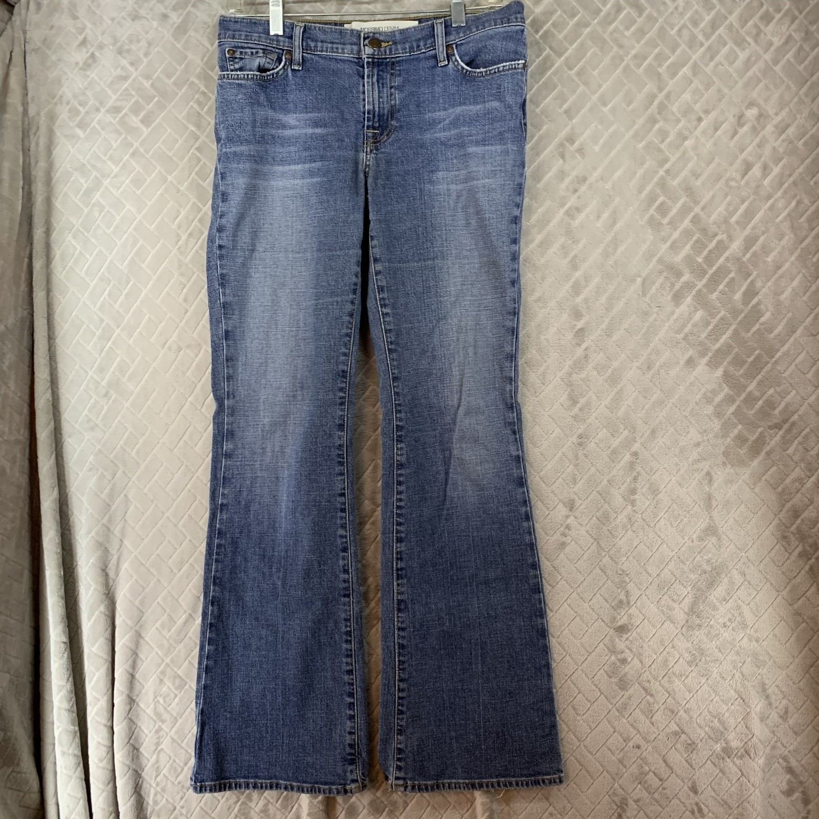 Mossimo Denim Jeans Womens 6 Blue Boot Cut Mid Rise Stretch Y2K Vintage
