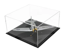 Versatile Acrylic Clear Display Case Rectangle Box 12" x 12" x 6" (A030-DS)