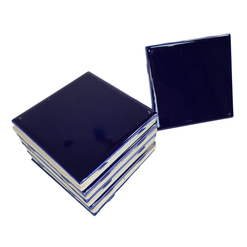 Blau Kobalt Keramikfliese 4,25 Zoll U-Bahn Quadrat Dusche Küche Wand Spritzschutz - Bild 8 von 24