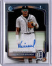 Nestor Miranda 2025 Bowman Chrome 1st Bowman Rookie Auto Detroit Tigers