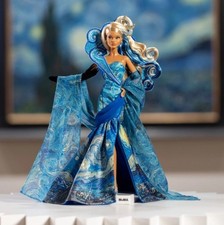 2025 Barbie x MoMA Vincent Van Gogh Doll The Starry Night IN STOCK NOW! JGL50